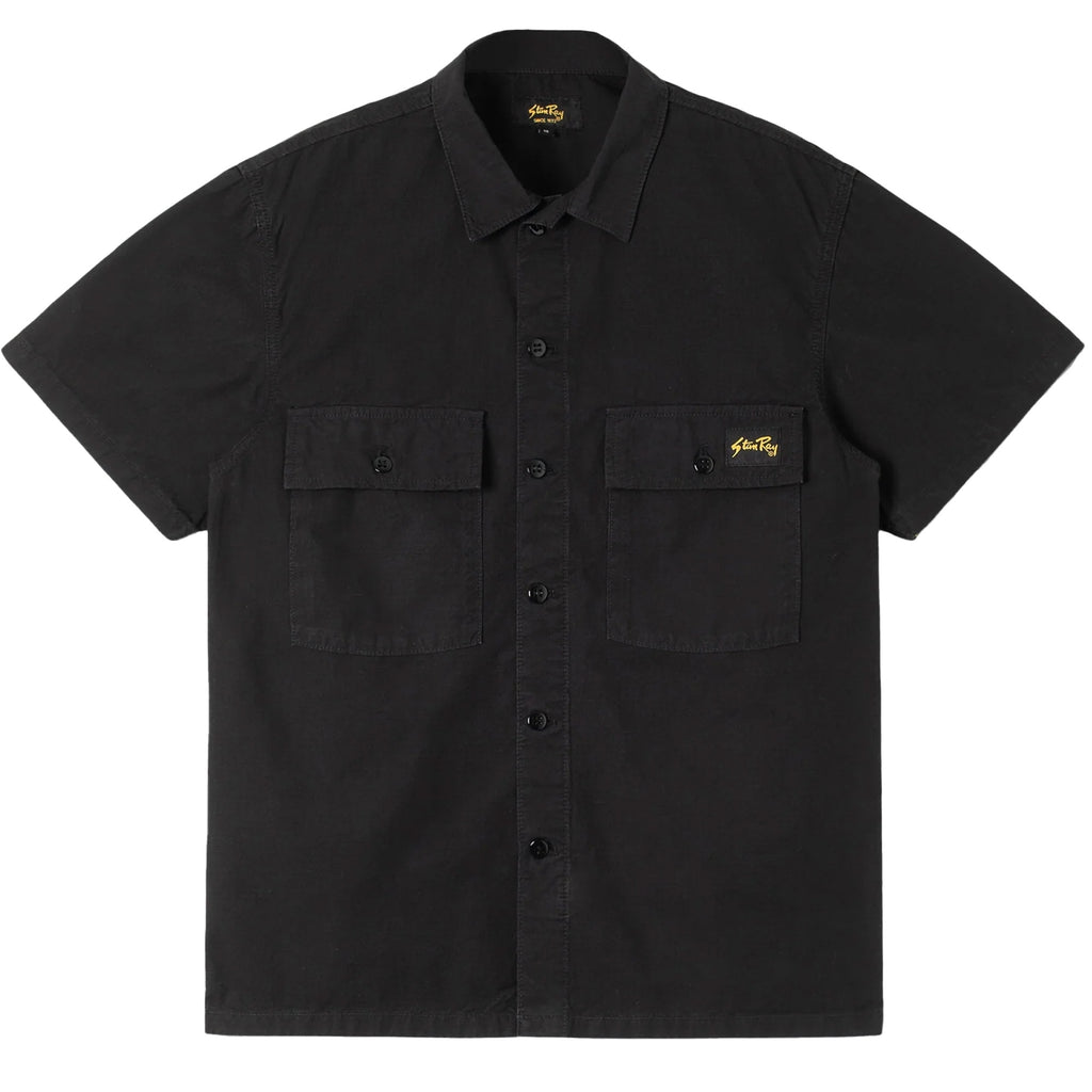 Stan Ray CPO Short Sleeve - Black Ripstop