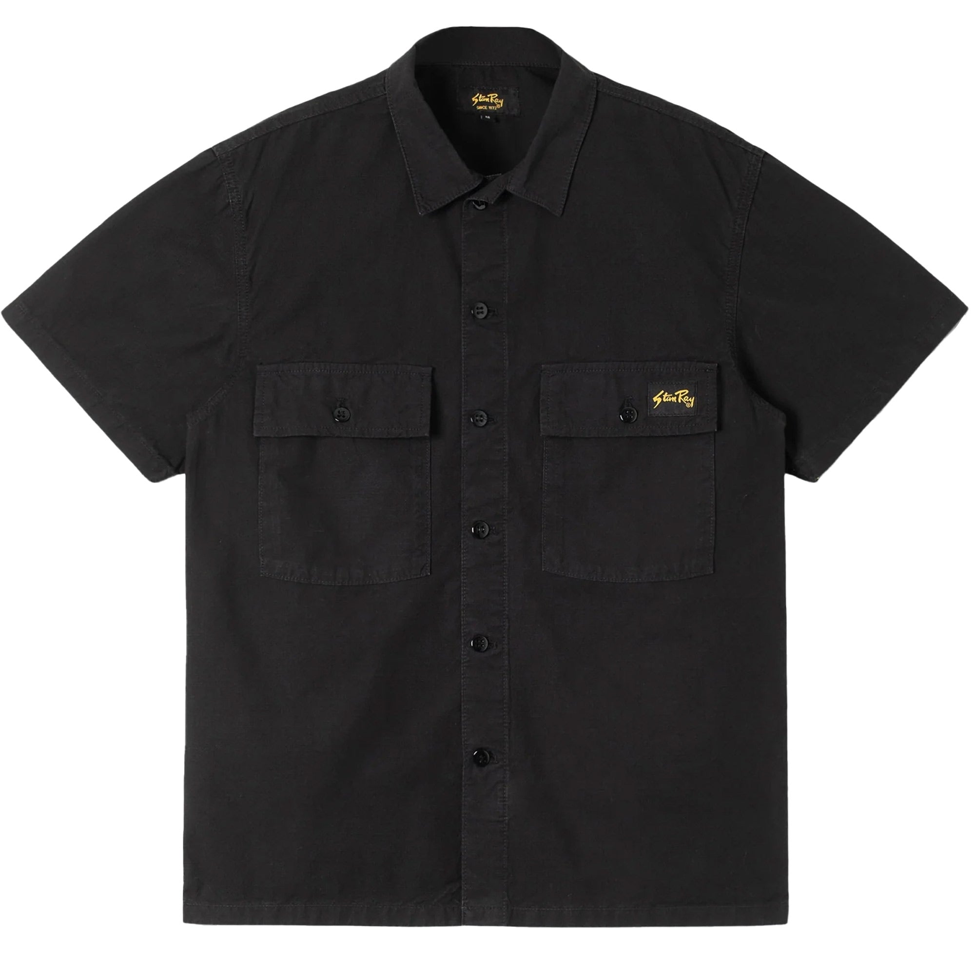 Stan Ray CPO Short Sleeve - Black Ripstop