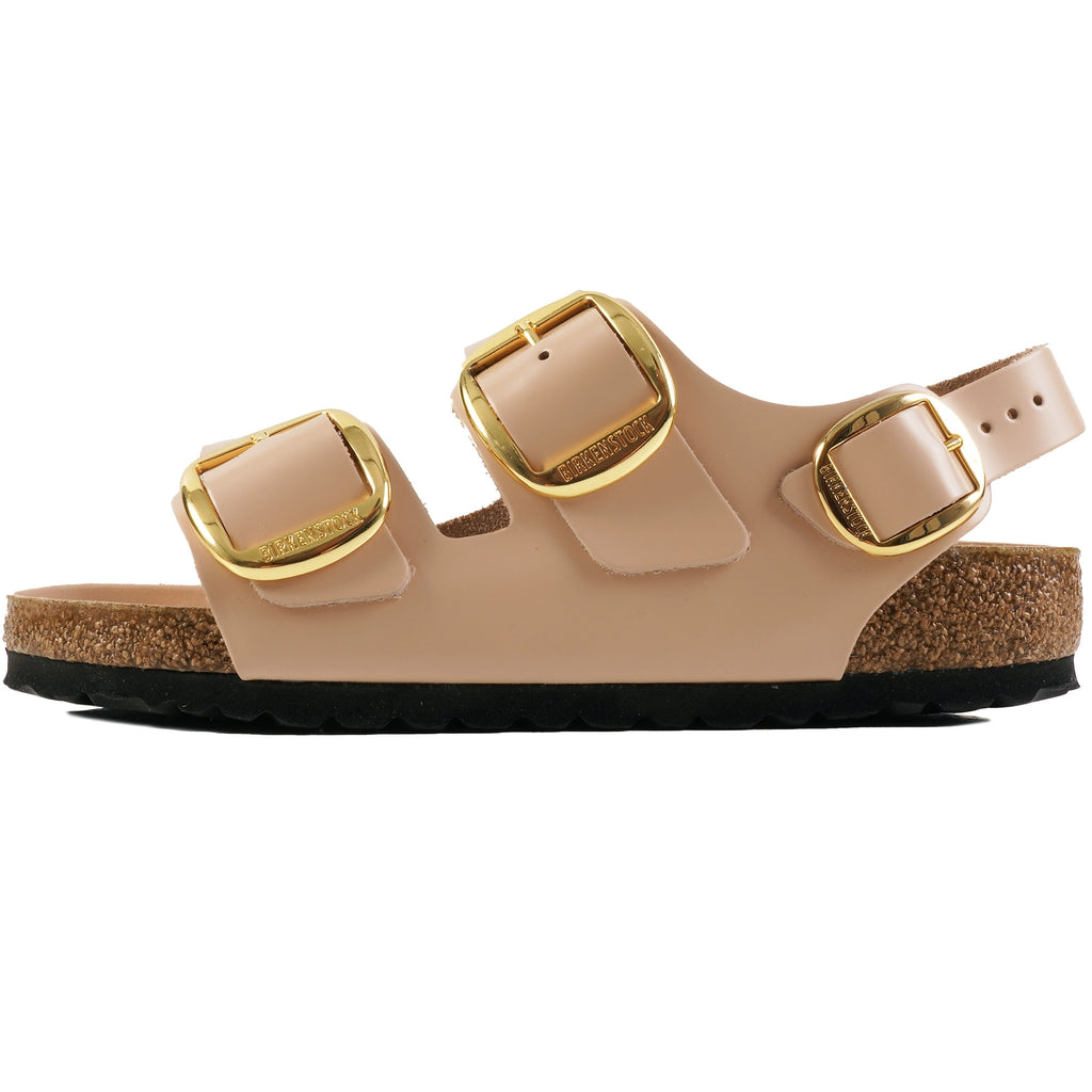 Birkenstock Womens Milano Big Buckle - Beige