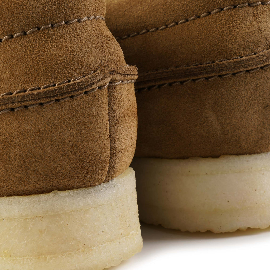 Clarks Originals Wallabee Boat - Cola Suede