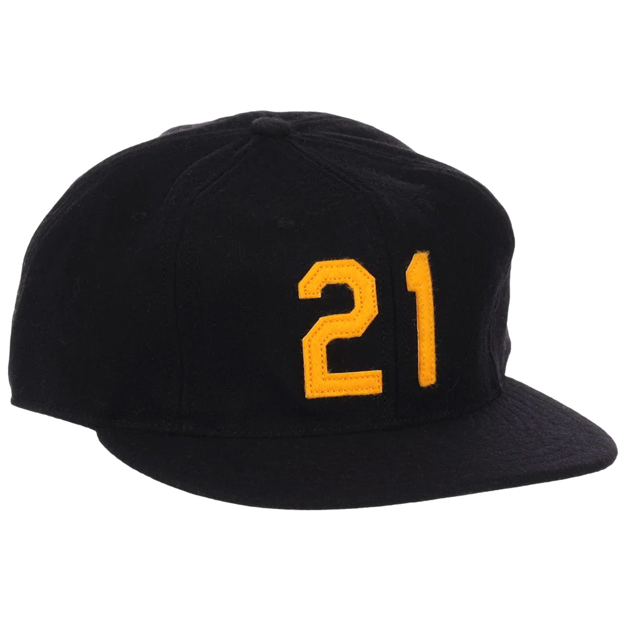 Ebbets Field Flannels Roberto Clemente 1972 Signature Ballcap - Black