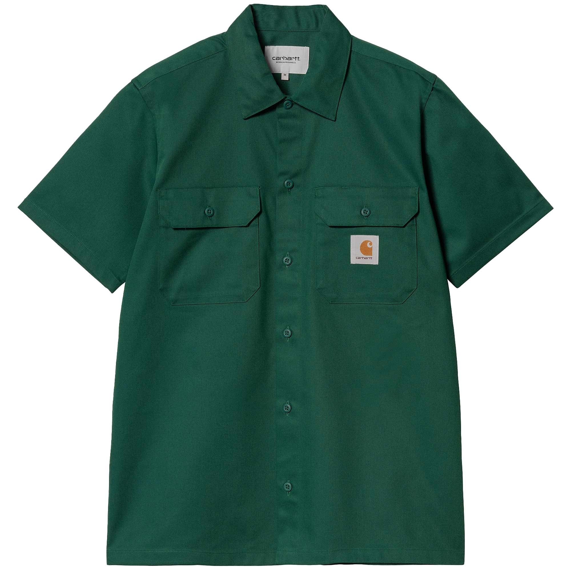 Carhartt WIP Short Sleeve Master Shirt - Chervil