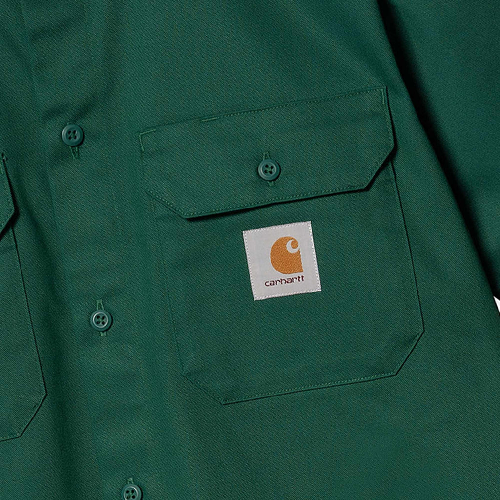 Carhartt WIP Short Sleeve Master Shirt - Chervil