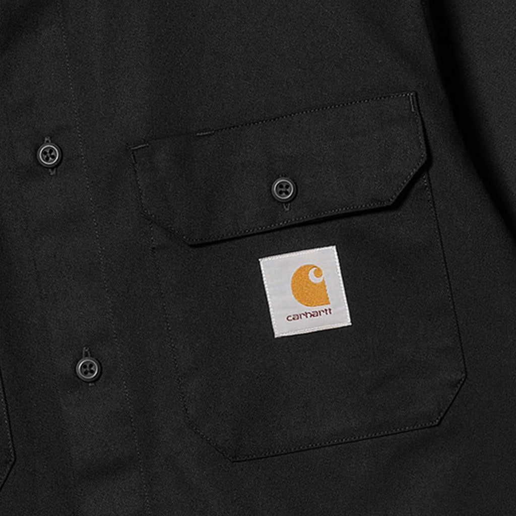 Carhartt WIP Short Sleeve Master Shirt - Black