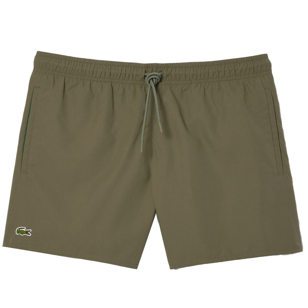 Lacoste Lightweight Swim Shorts - Khaki