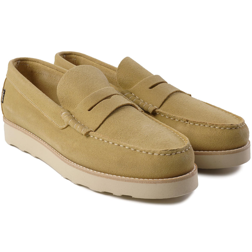 Yogi x Stuarts Rudy Suede Loafers - Senape Sand
