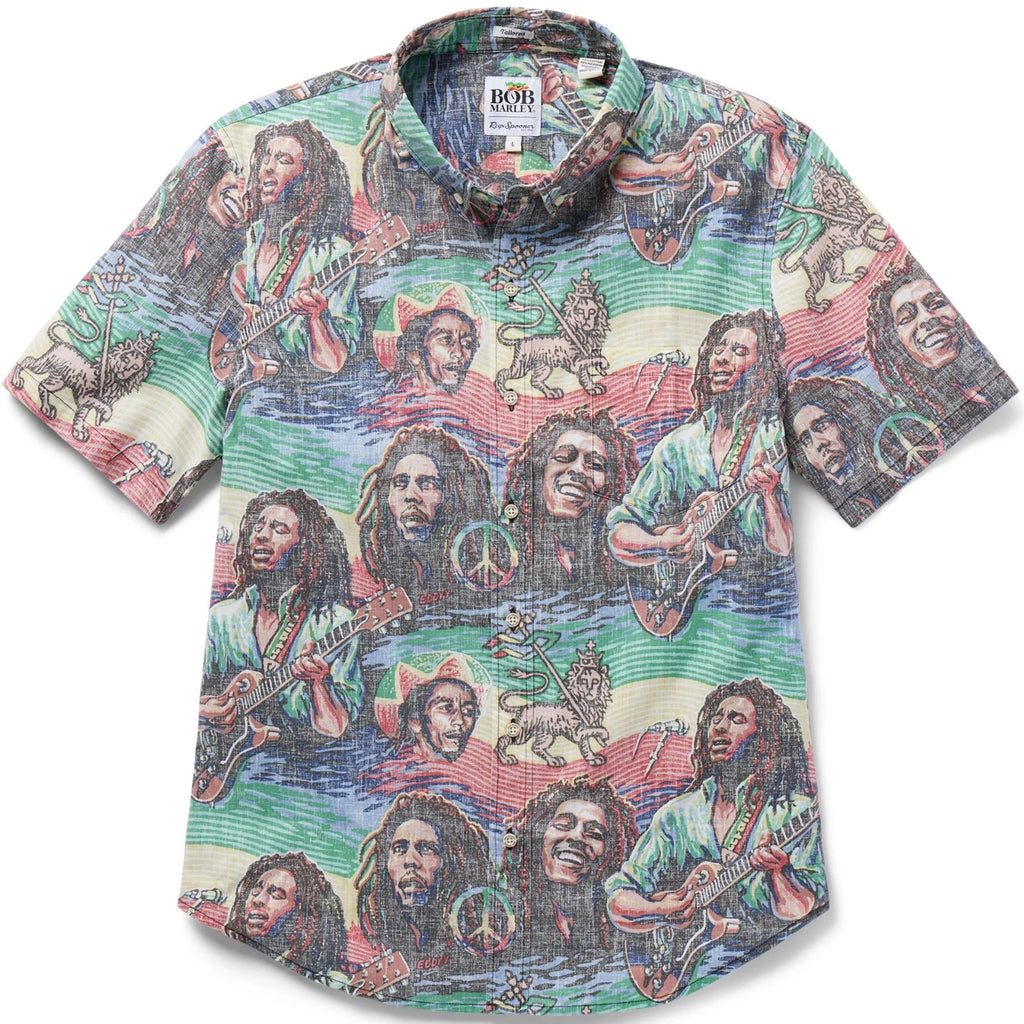 Reyn Spooner Bob Marley Shirt - Black
