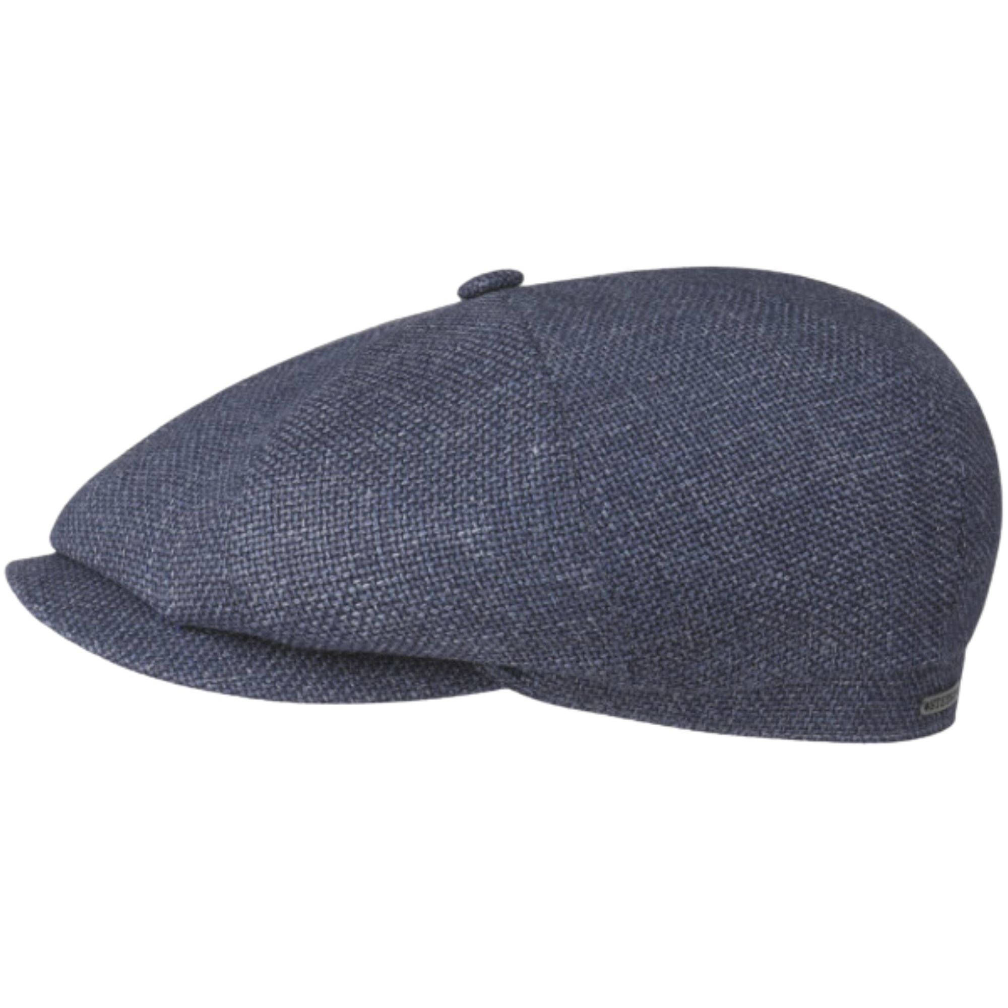 Stetson Hats Hatteras Ellington Flat Cap - Blue