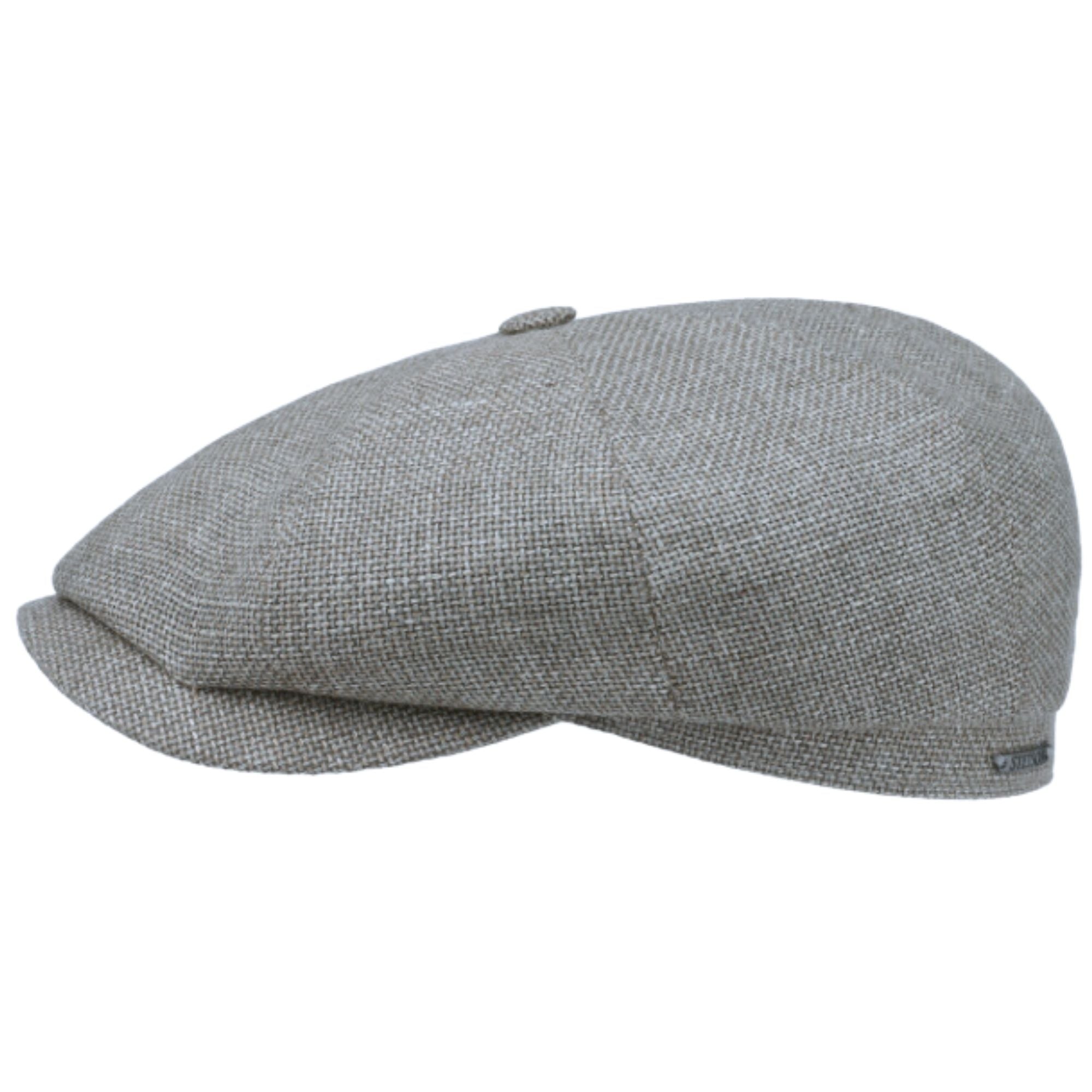 Stetson Hats Hatteras Ellington Flat Cap - Grey