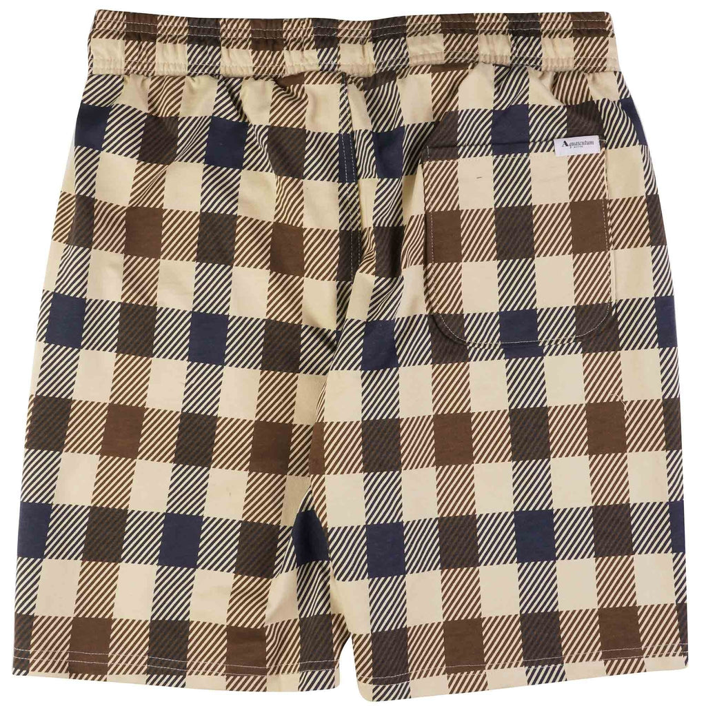 Aquascutum Active Macro Check Shorts - Club Check