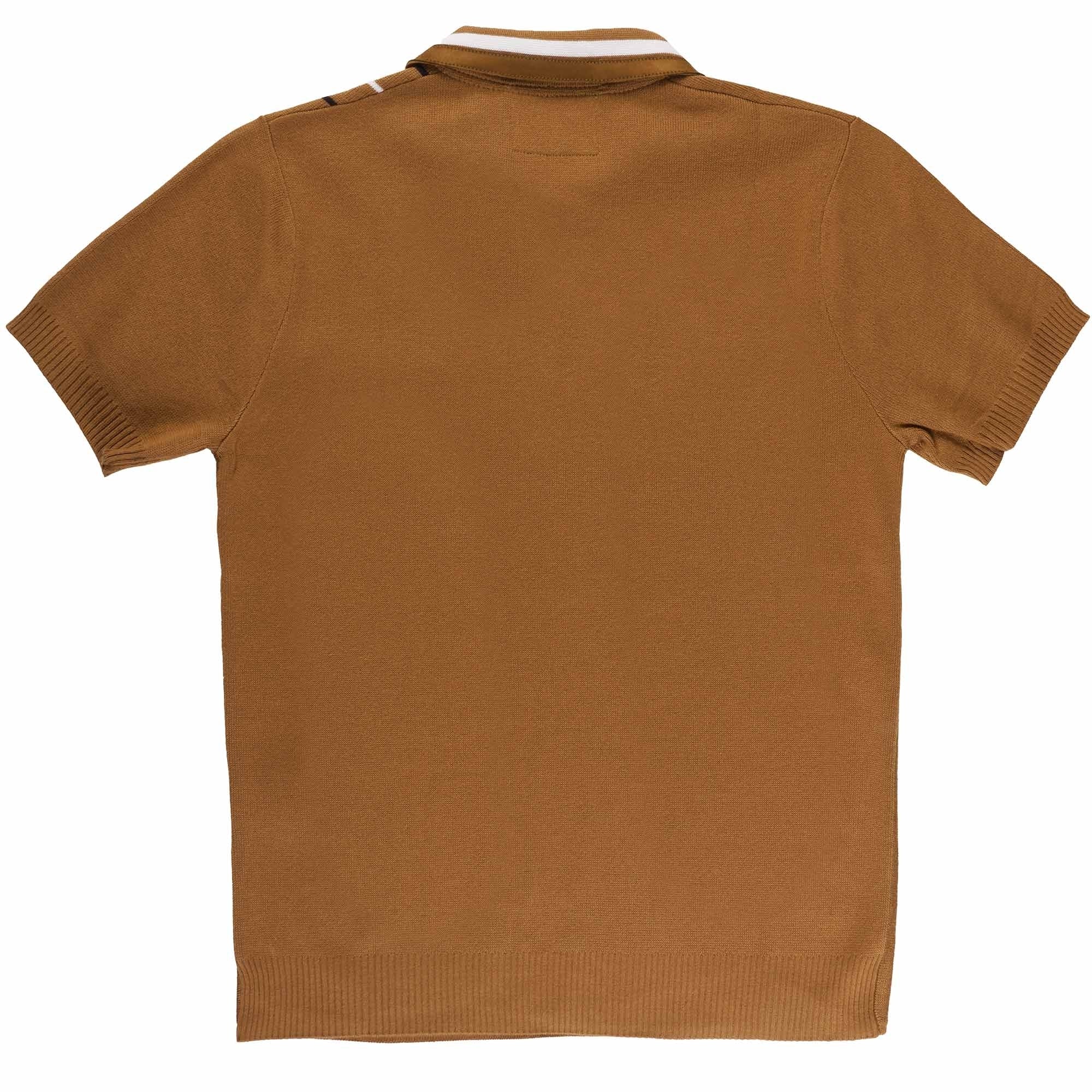 Gabicci Vintage Robyn Polo Shirt - Honeycomb
