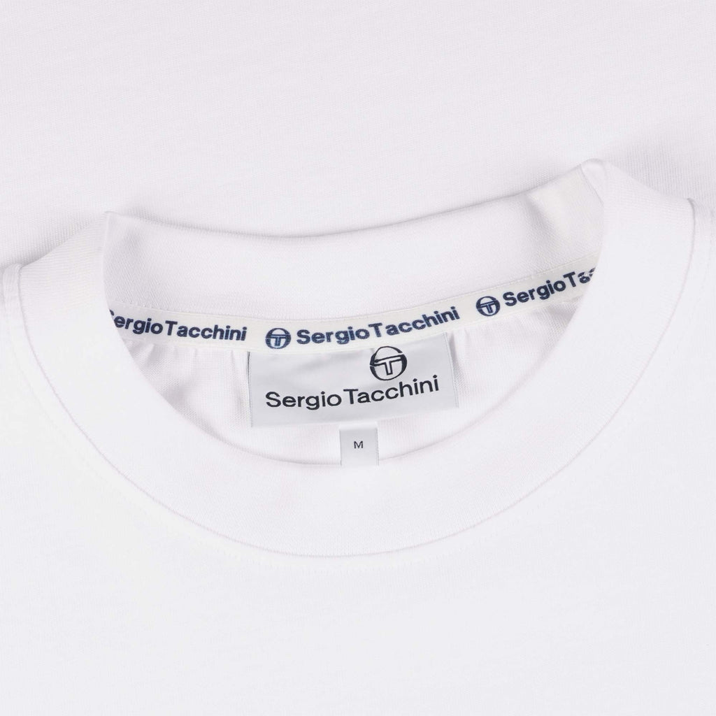 Sergio Tacchini Grello T-Shirt - White and Rose