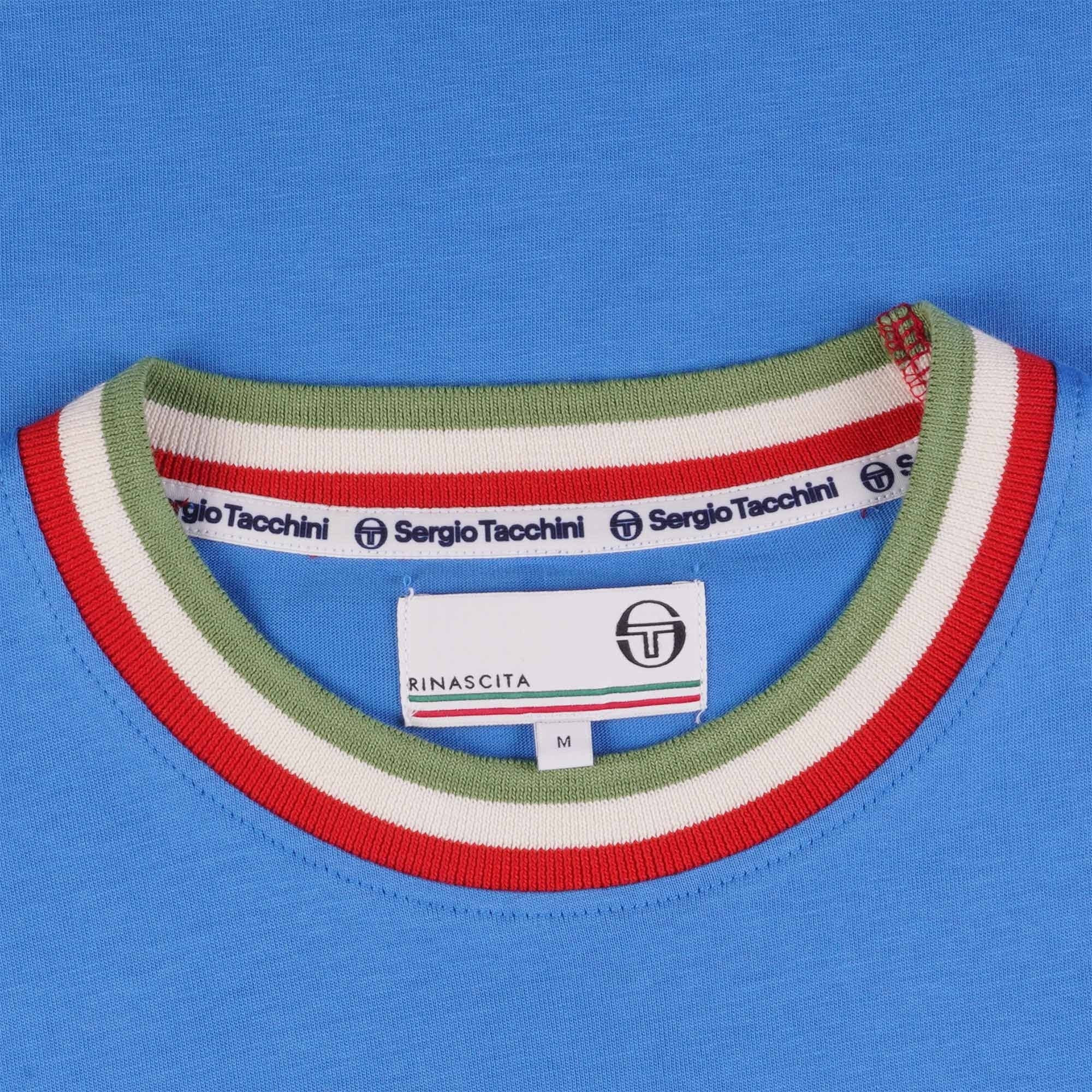 Sergio Tacchini Rainer Short Sleeve T-Shirt - Palace Blue