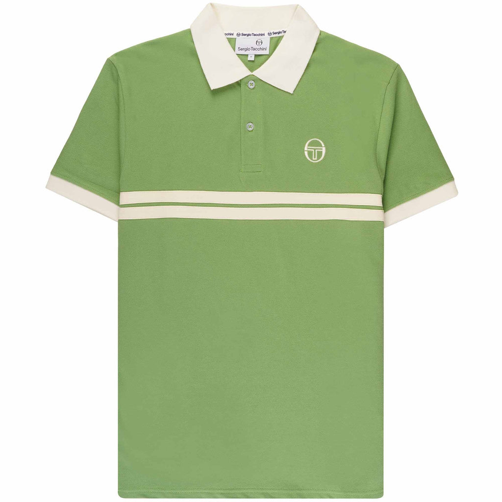 Sergio Tacchini Supermac Polo Shirt - Jade Green