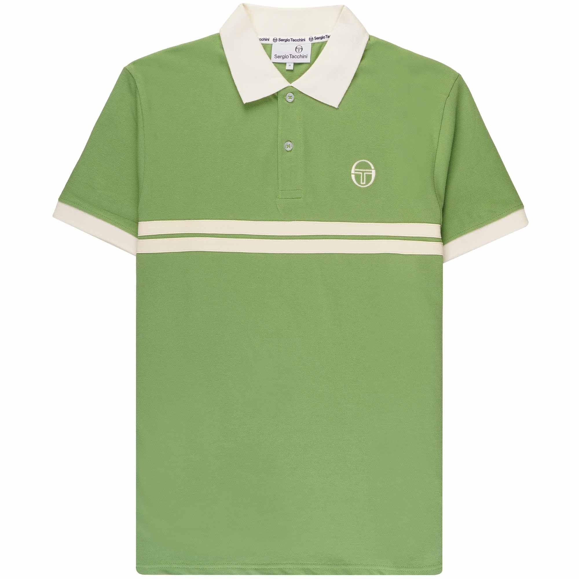 Sergio Tacchini Supermac Polo Shirt - Jade Green
