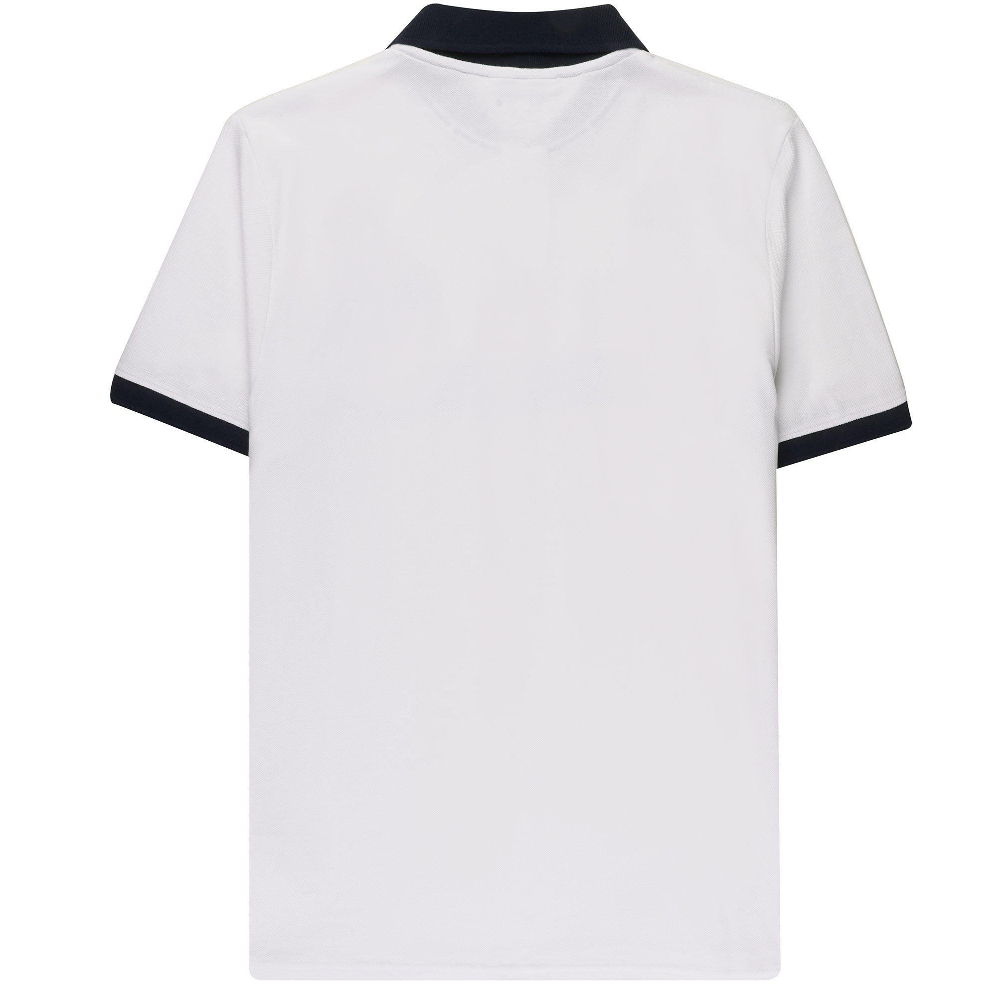 Sergio Tacchini Supermac Polo Shirt - White and Blue