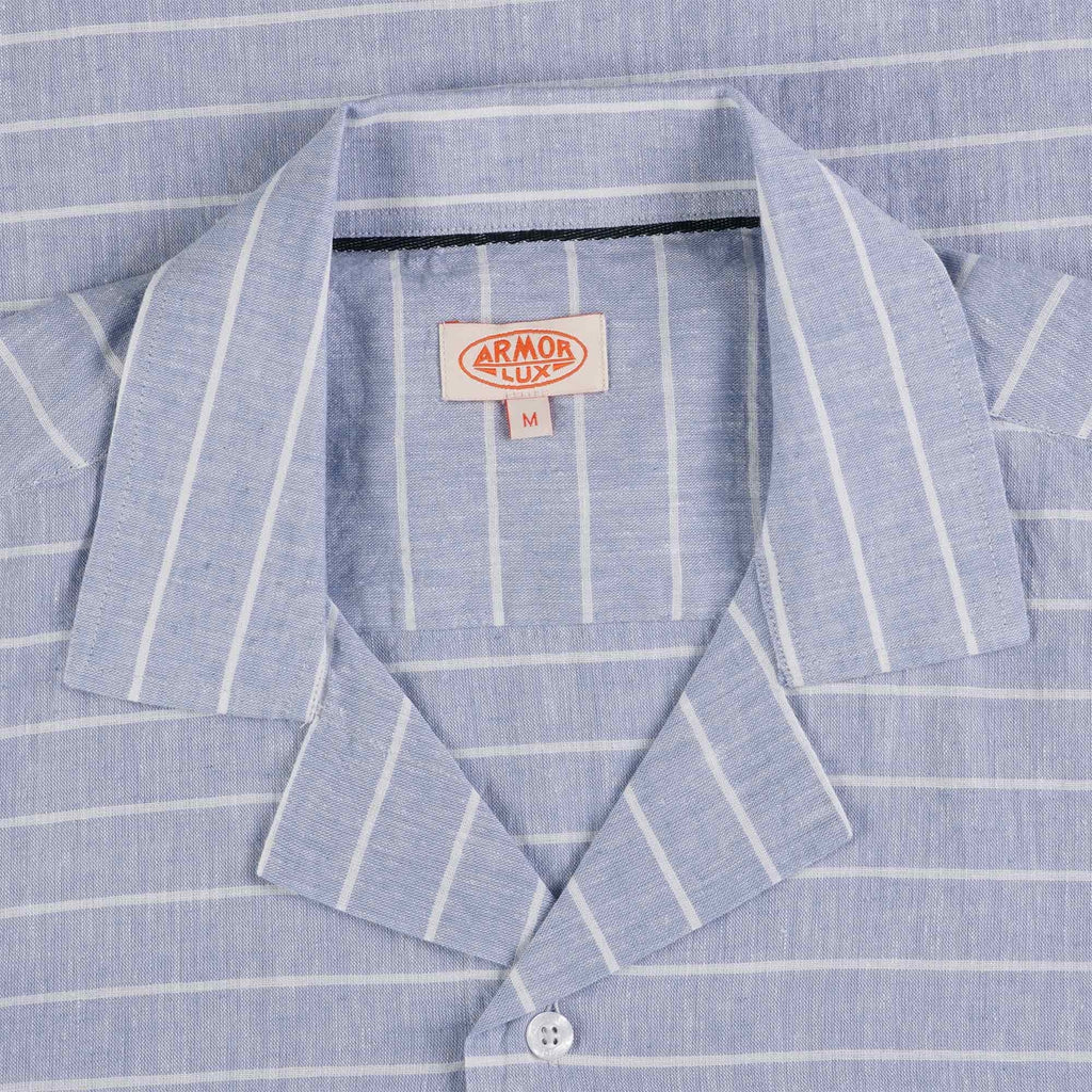 Armor Lux Short Sleeve Shirt - Striped