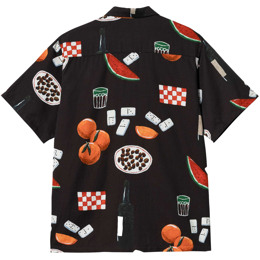 Carhartt WIP Short Sleeve Isis Maria Dinner Shirt - Black
