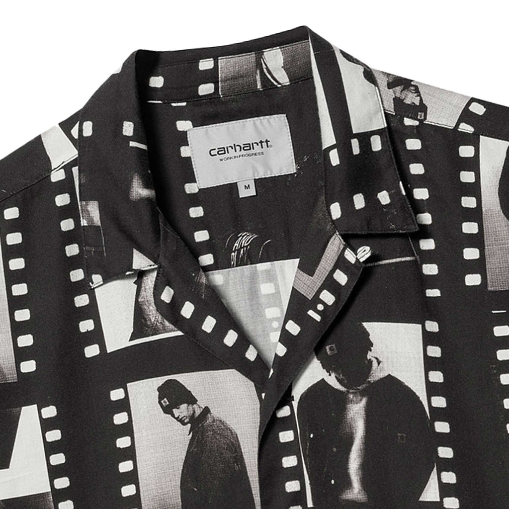 Carhartt WIP Short Sleeve Photo Strip Shirt - Black