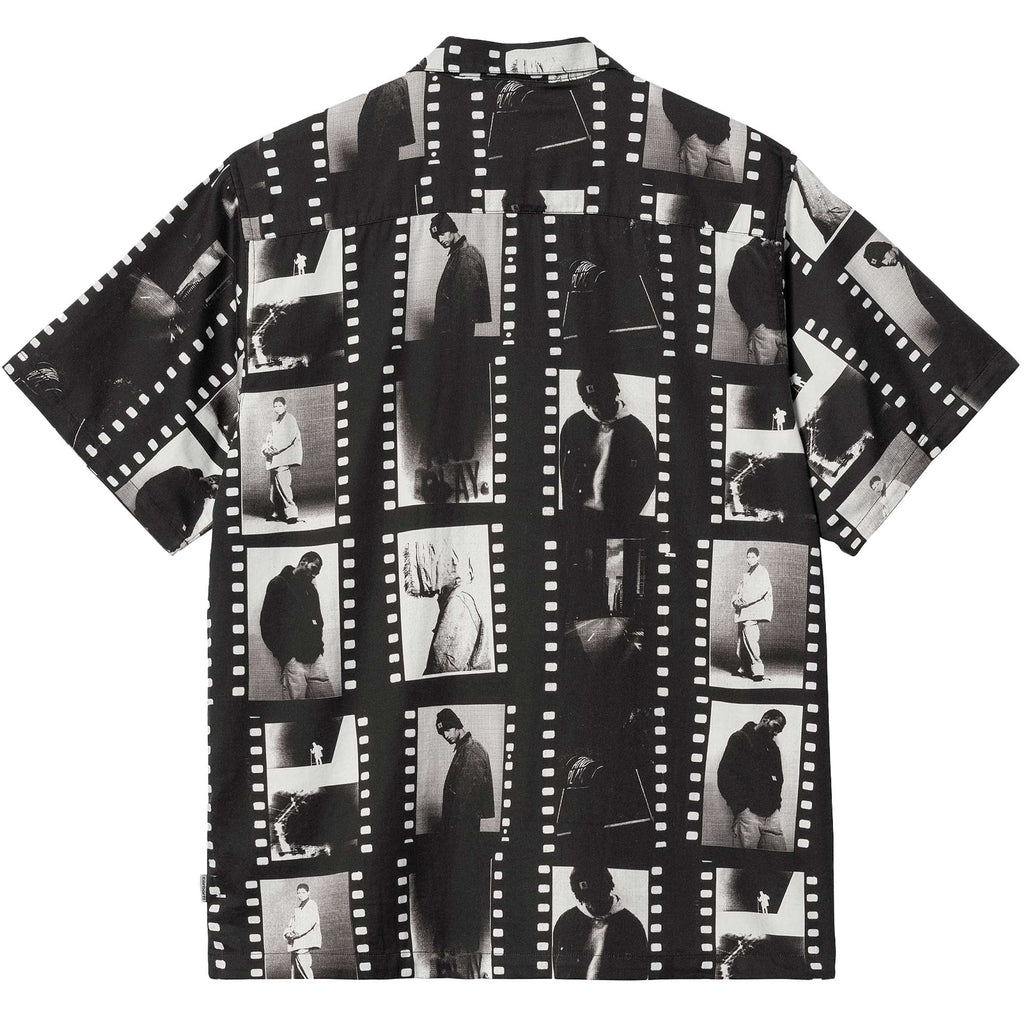 Carhartt WIP Short Sleeve Photo Strip Shirt - Black