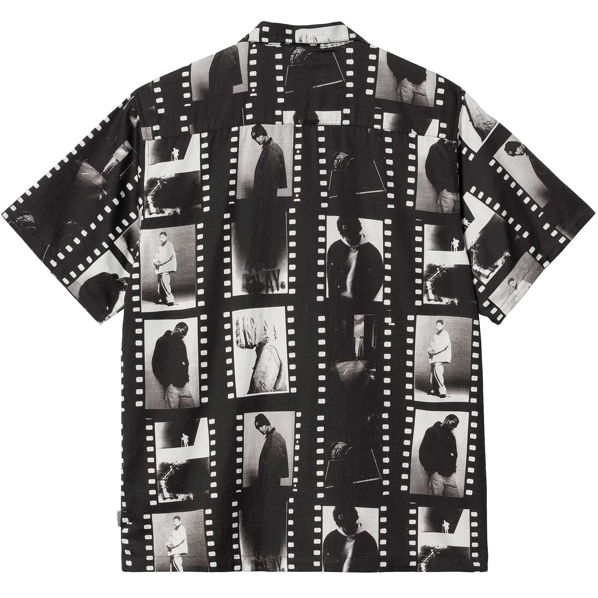 Carhartt WIP Short Sleeve Photo Strip Shirt - Black