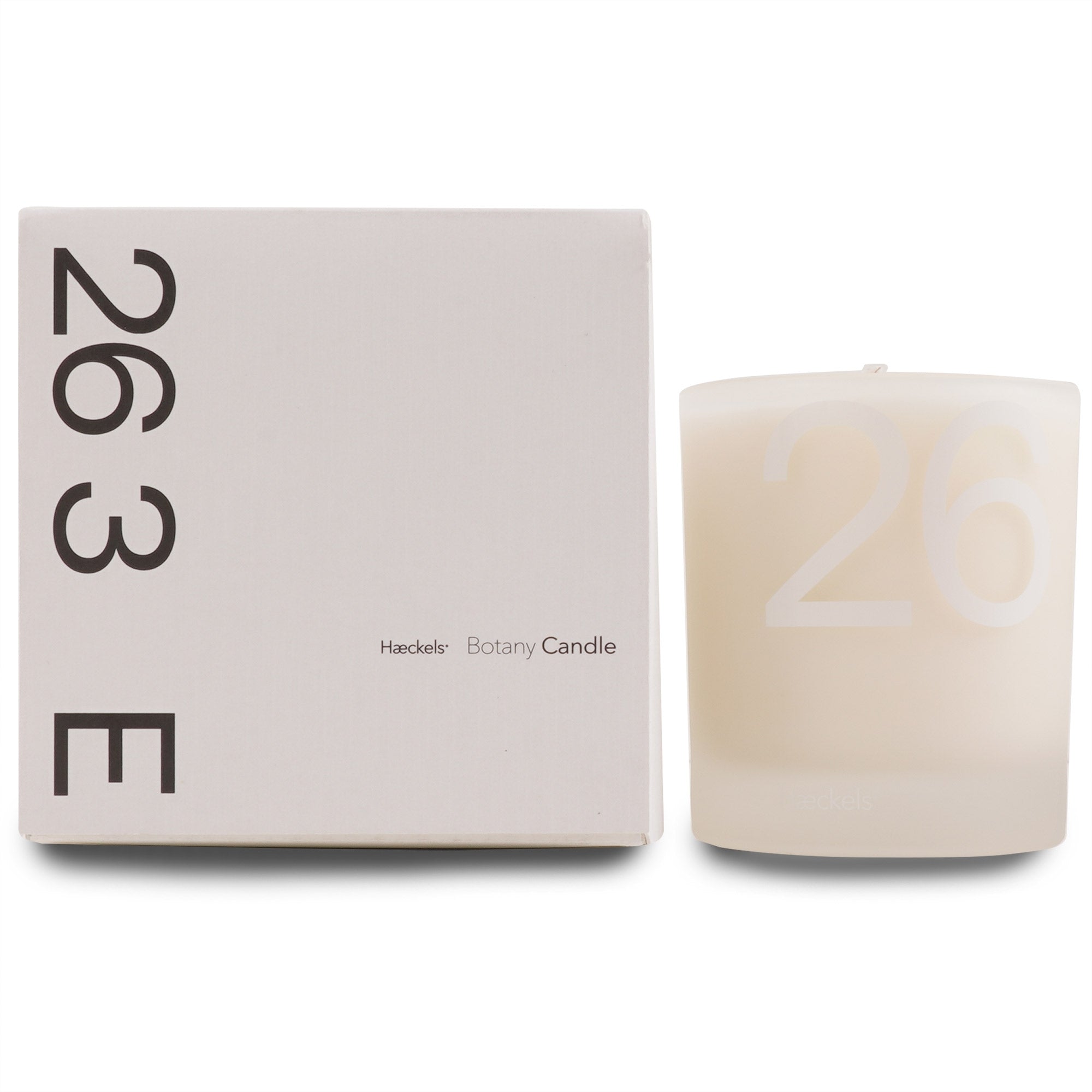 Haeckels Botany Candle