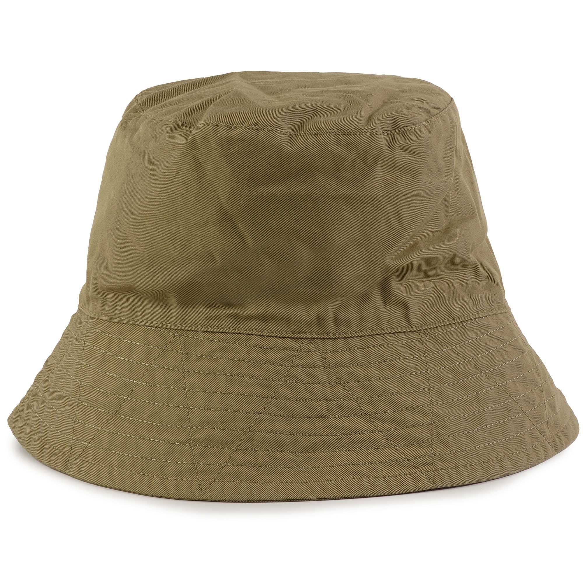 Engineered Garments Hemp Satin Bucket Hat - Khaki