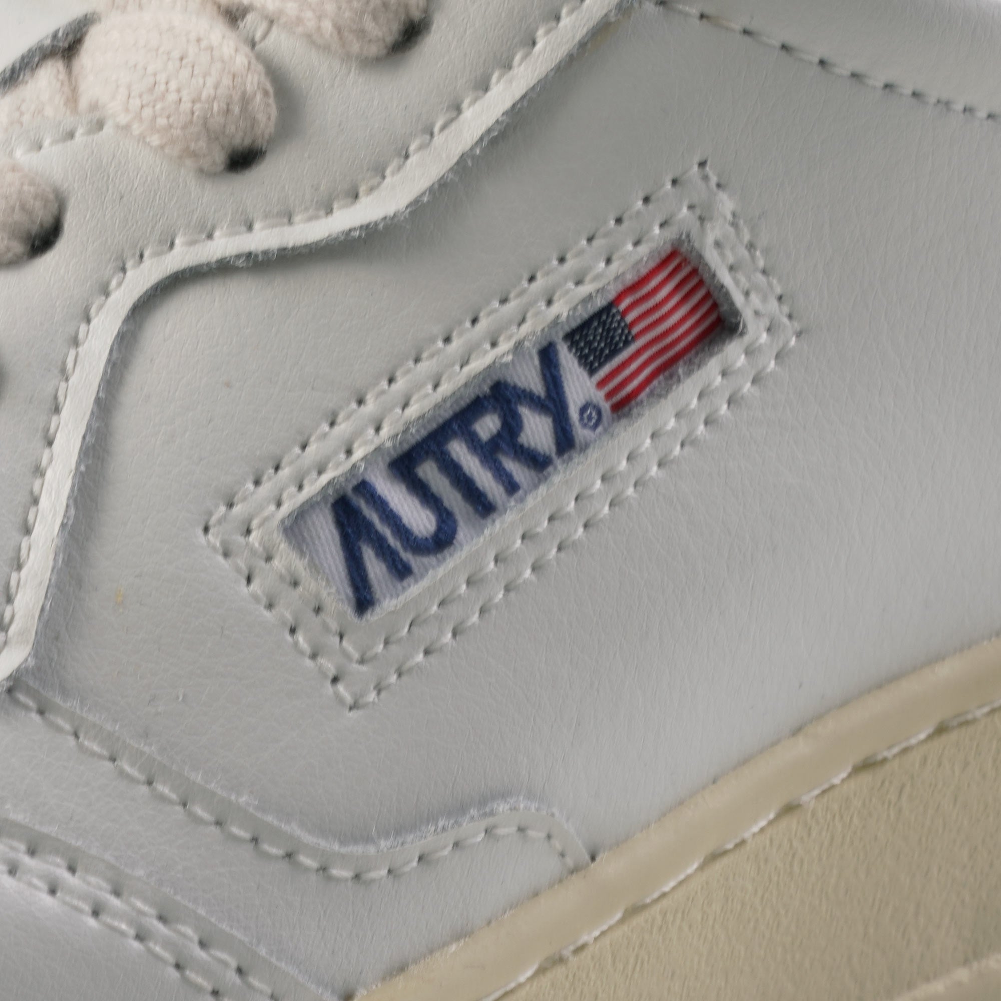 Action Low Leather - White/Green