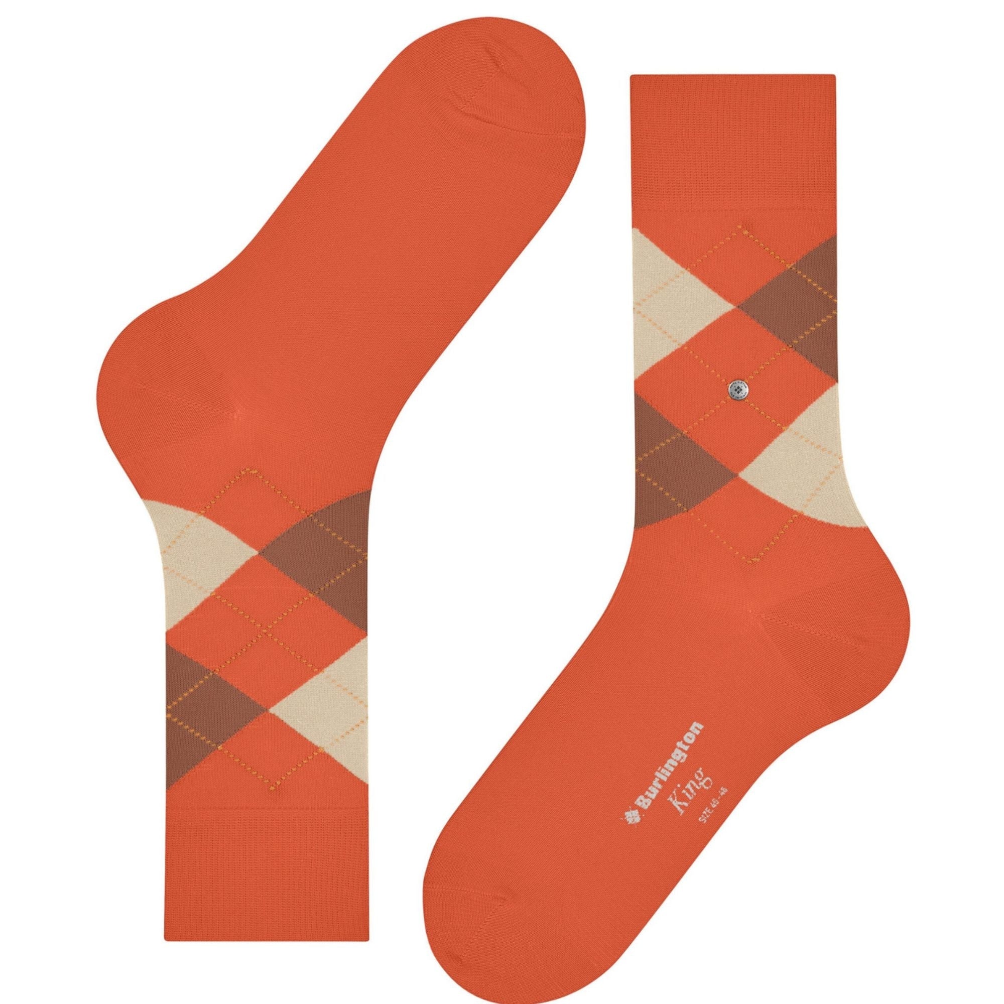 Burlington Socks King Socks - Orange