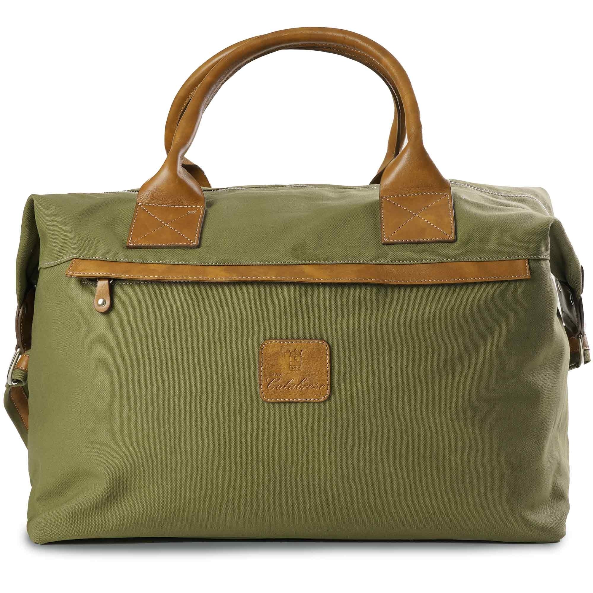 Calabrese 1924 Medium Holdall - Army Green
