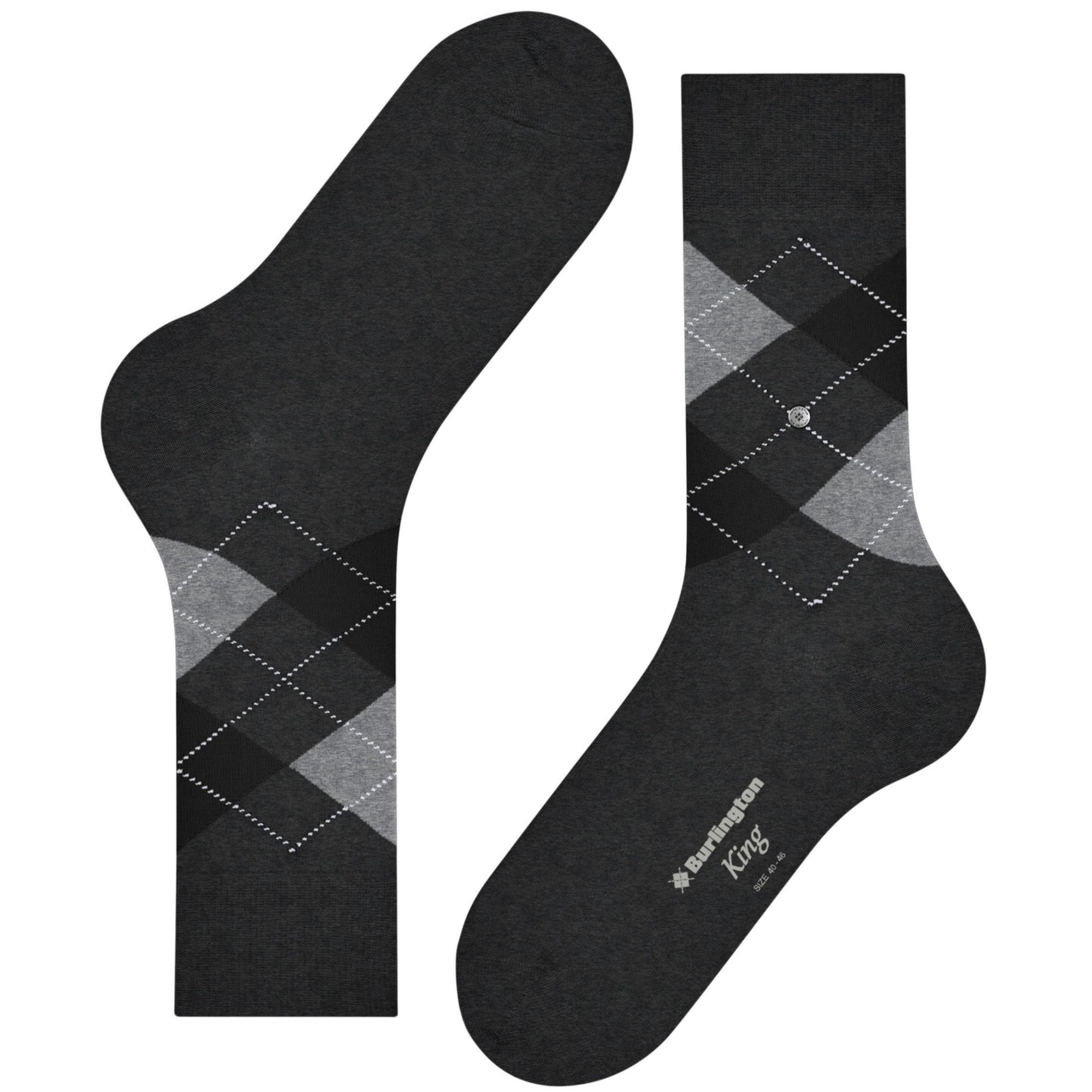 Burlington Socks King Socks - Black