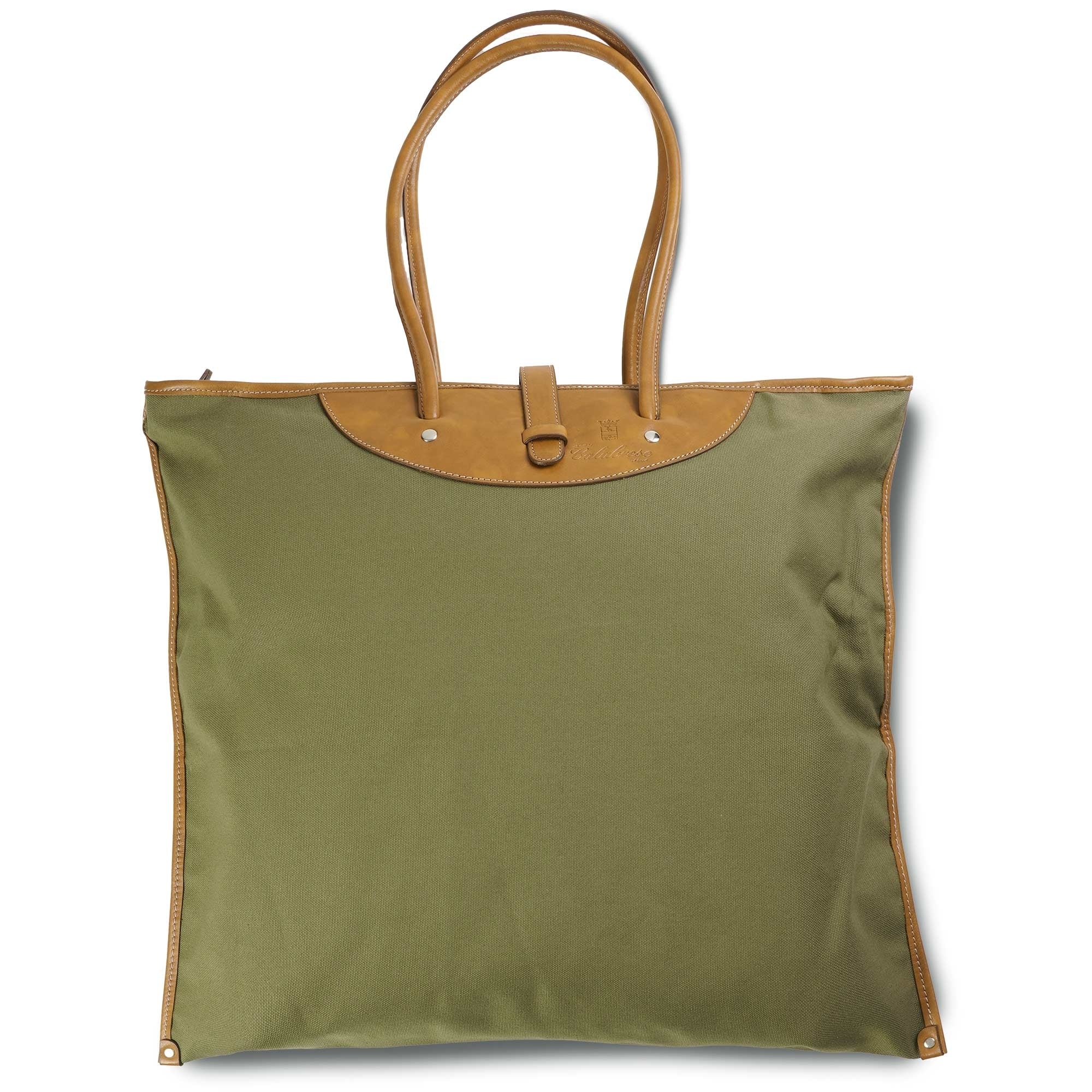 Calabrese 1924 Shopper Tote Bag - Army Green