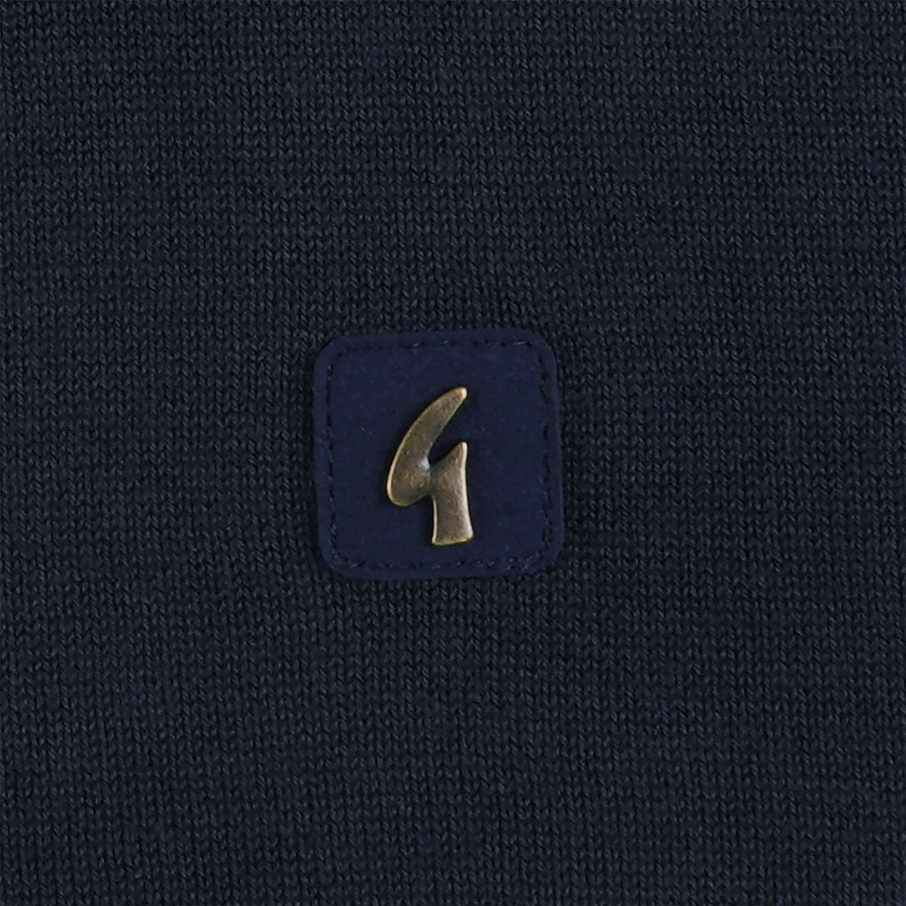 Gabicci Vintage Lineker Polo Shirt - Navy