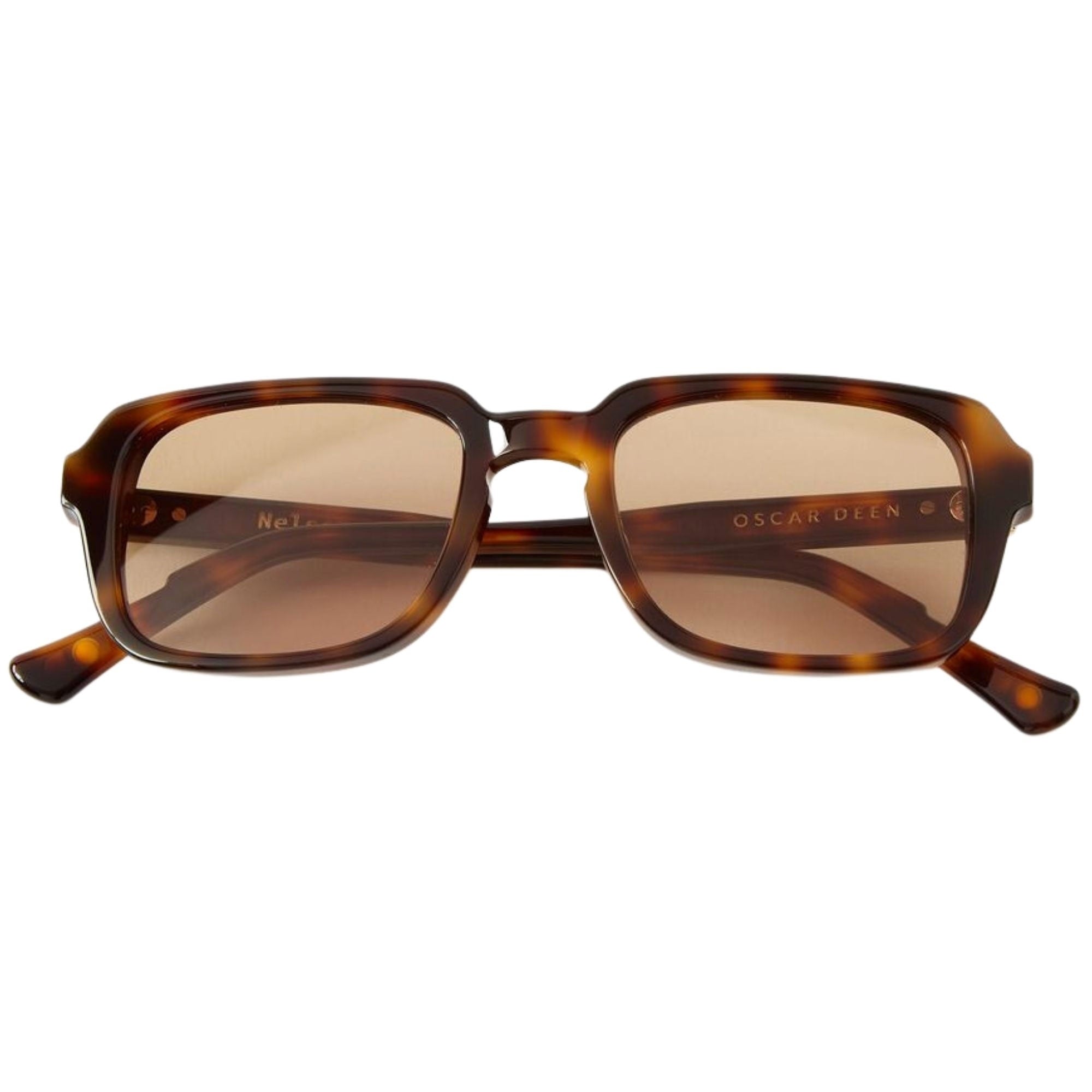 Oscar Deen Nelson Sunglasses - Tortoise Sunset Orange