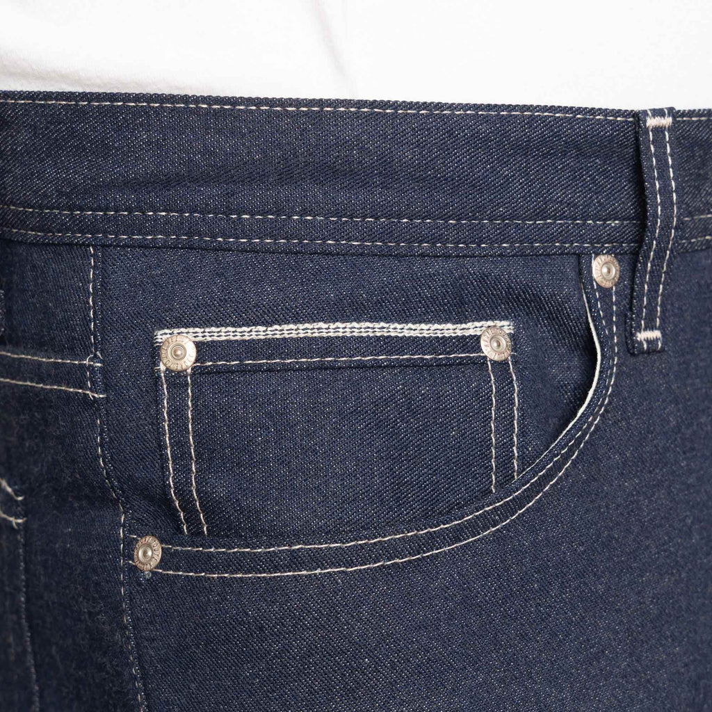 Naked and Famous Denim Weird Guy Craftsman Selvedge - Indigo