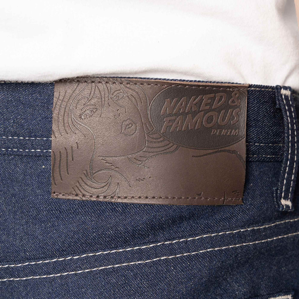 Naked and Famous Denim Weird Guy Craftsman Selvedge - Indigo