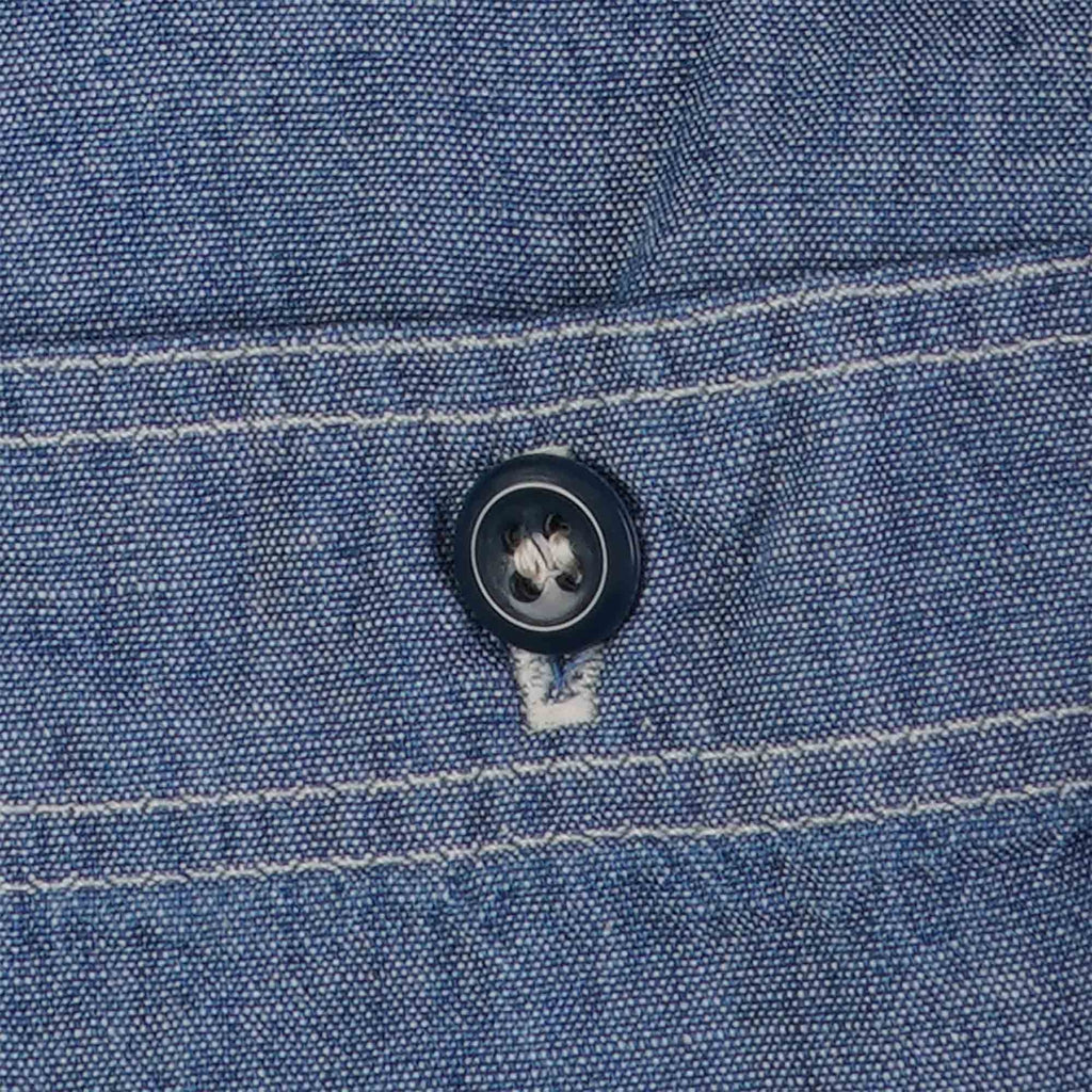 OrSlow Chambray Work Shirt - Blue
