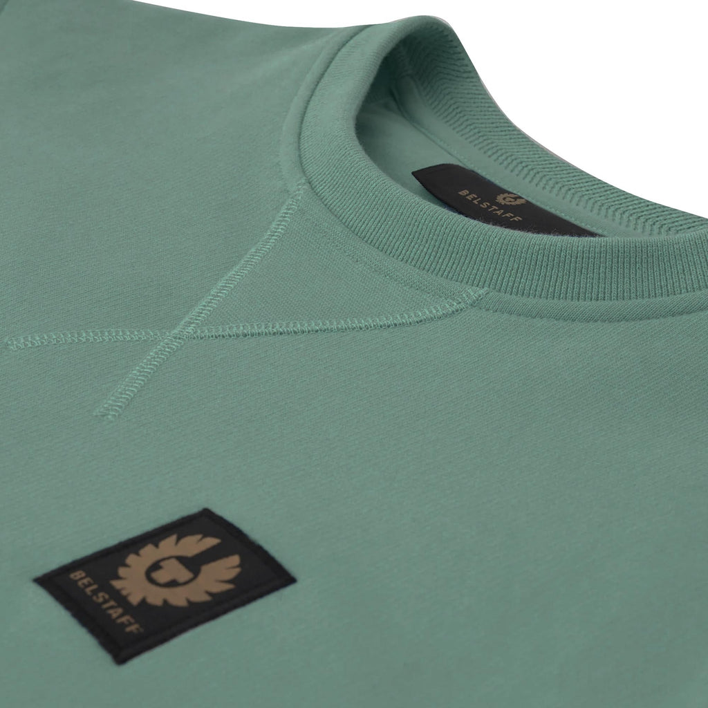 Belstaff Crew Neck Sweatshirt - Mineral Green