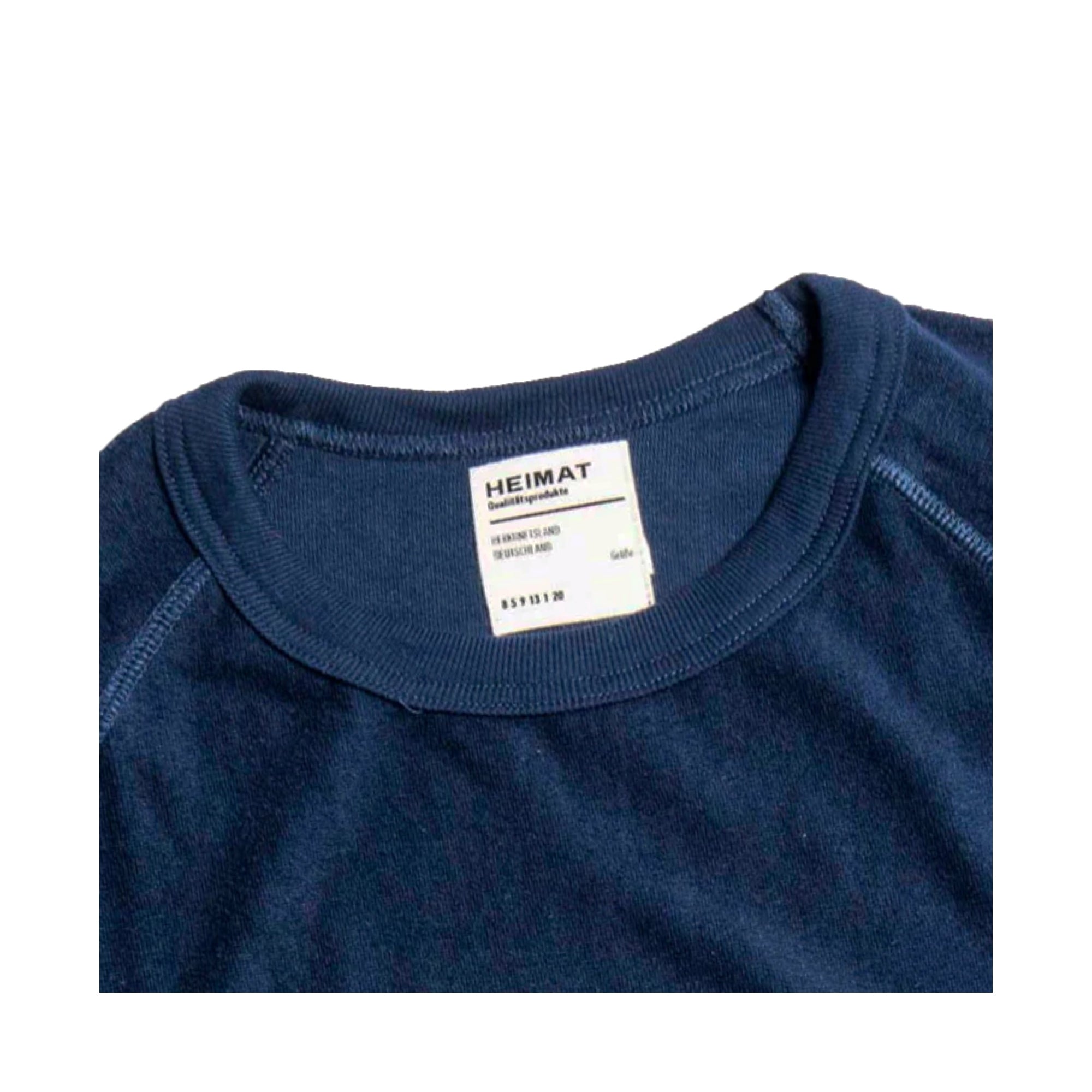 Heimat Raglan Terry Shirt - Ink