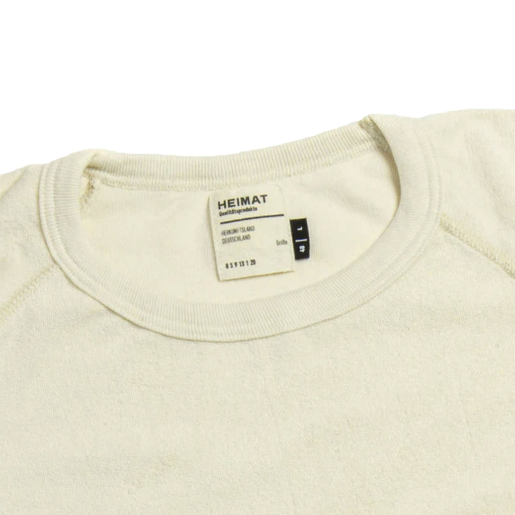 Heimat Raglan Terry Shirt - Seashell