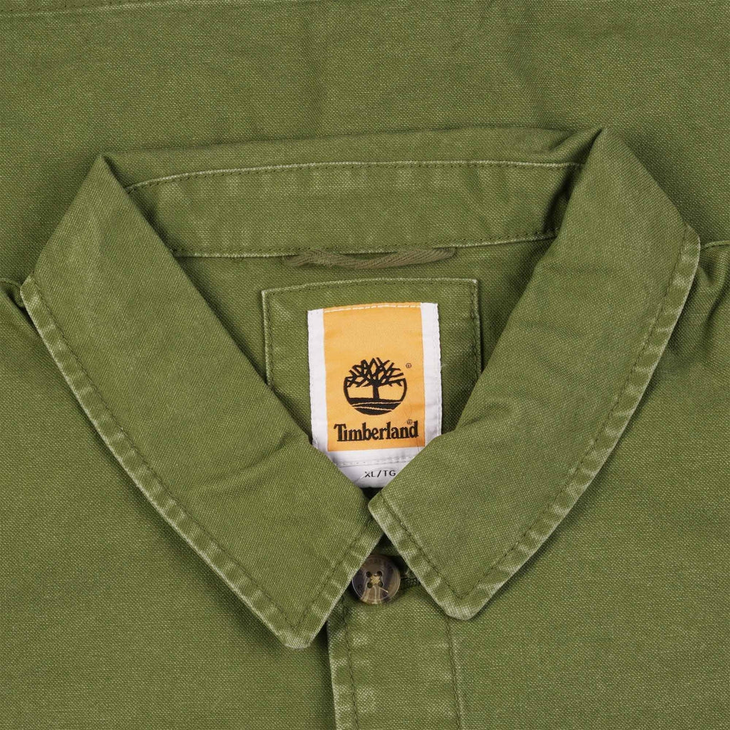 Timberland Washed Canvas Chore Jacket - Khaki