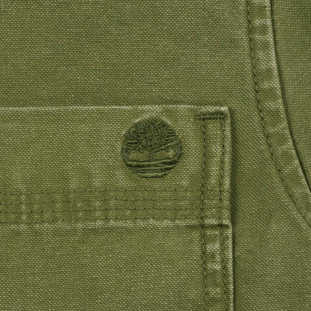 Timberland Washed Canvas Chore Jacket - Khaki