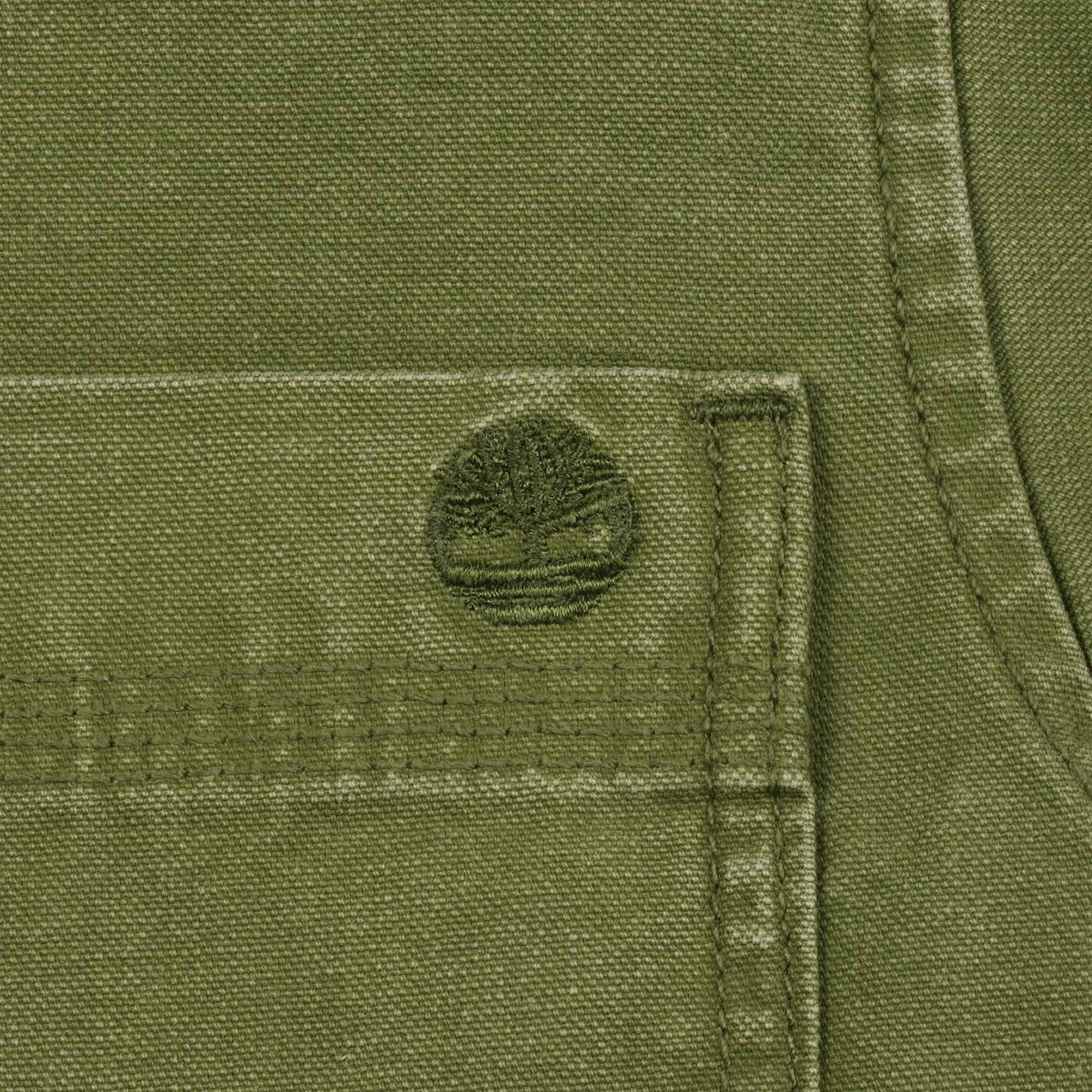 Timberland Washed Canvas Chore Jacket - Khaki