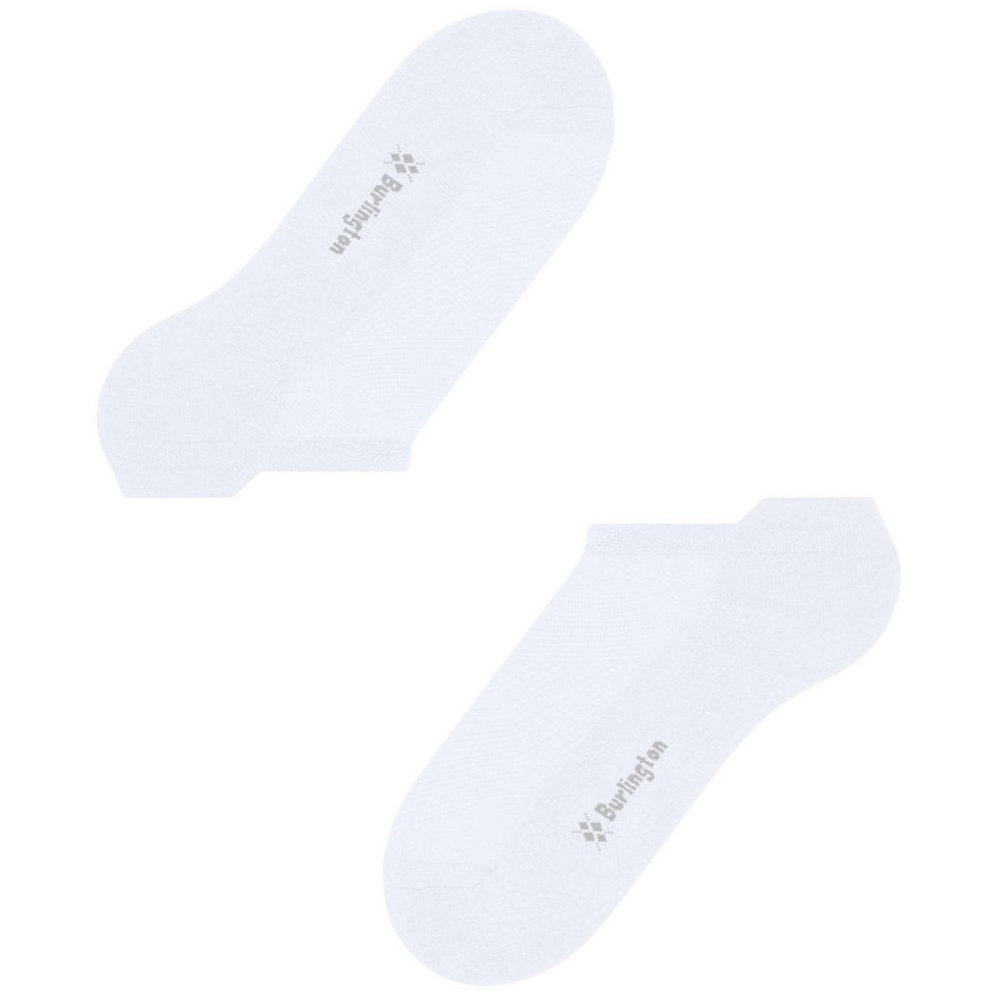 Athleisure Men Sneaker Socks - White