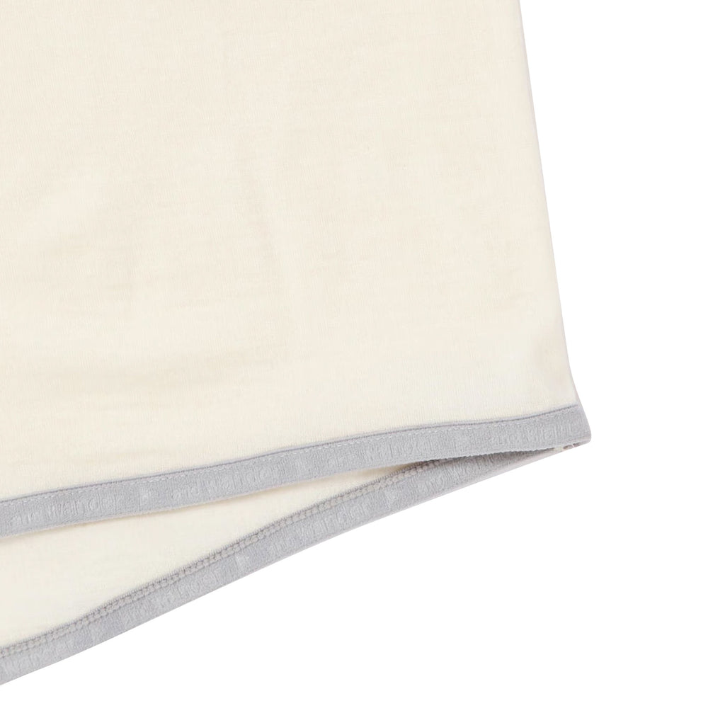 And Wander Merino Base Short Sleeve T-Shirt - Off White