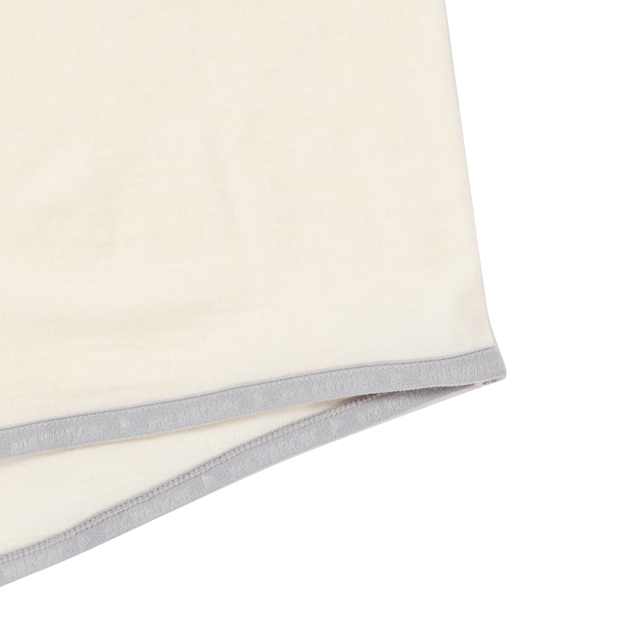And Wander Merino Base Short Sleeve T-Shirt - Off White