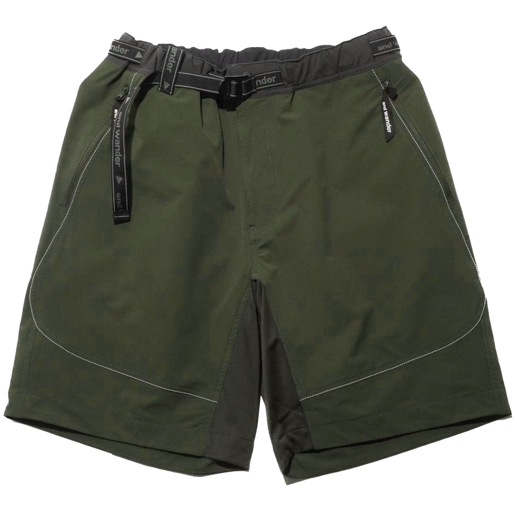 And Wander Trek Shorts - Khaki