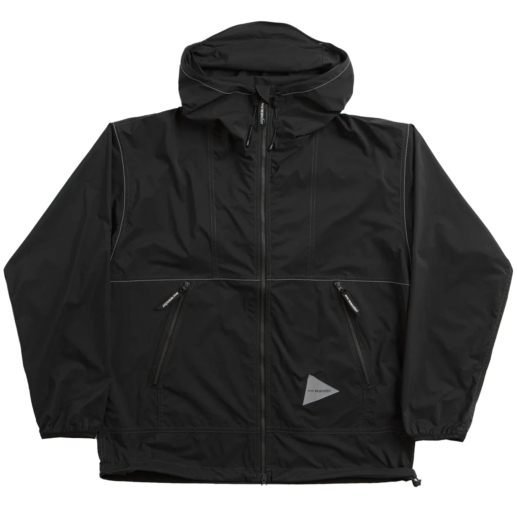 And Wander Pertex Wind Jacket - Black