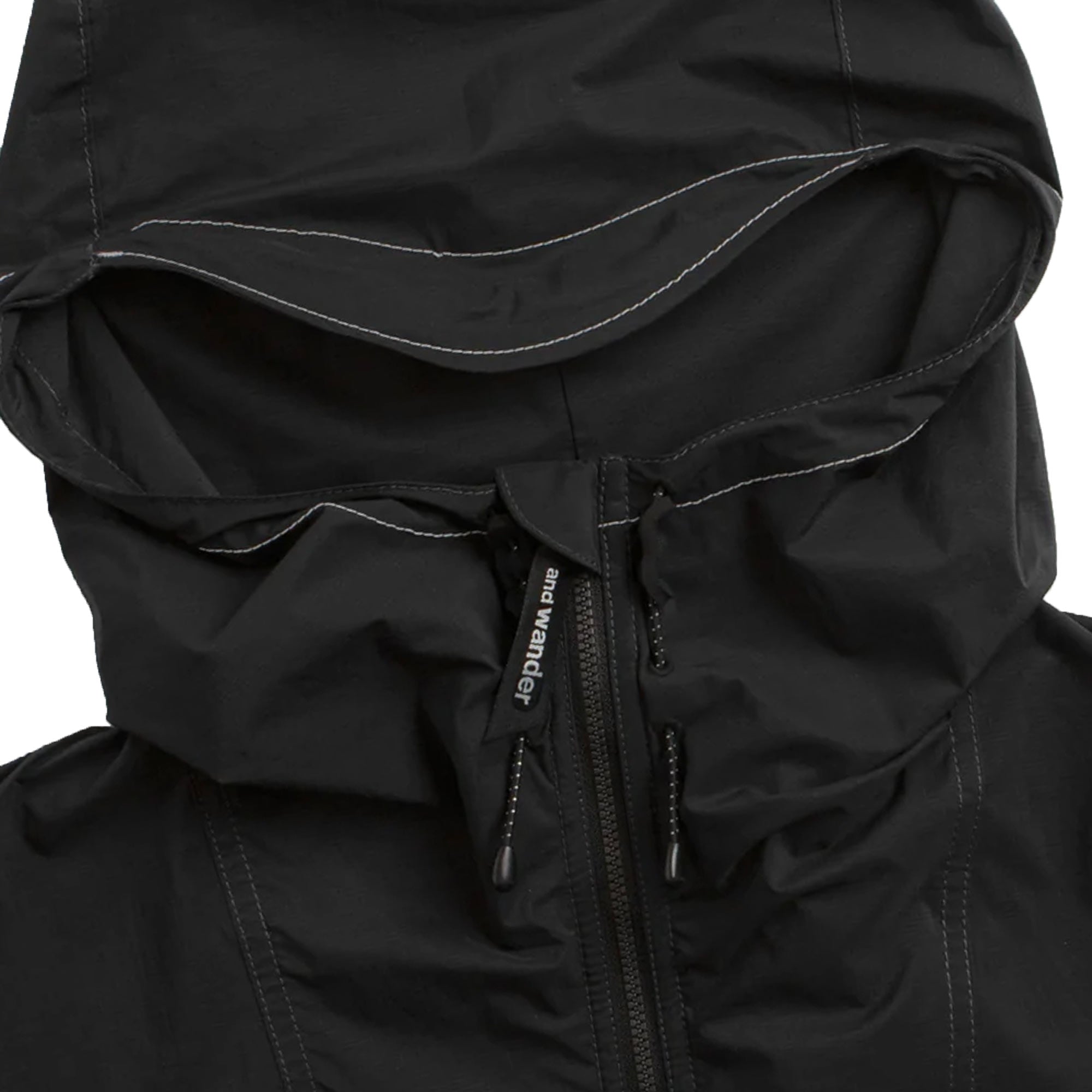And Wander Pertex Wind Jacket - Black