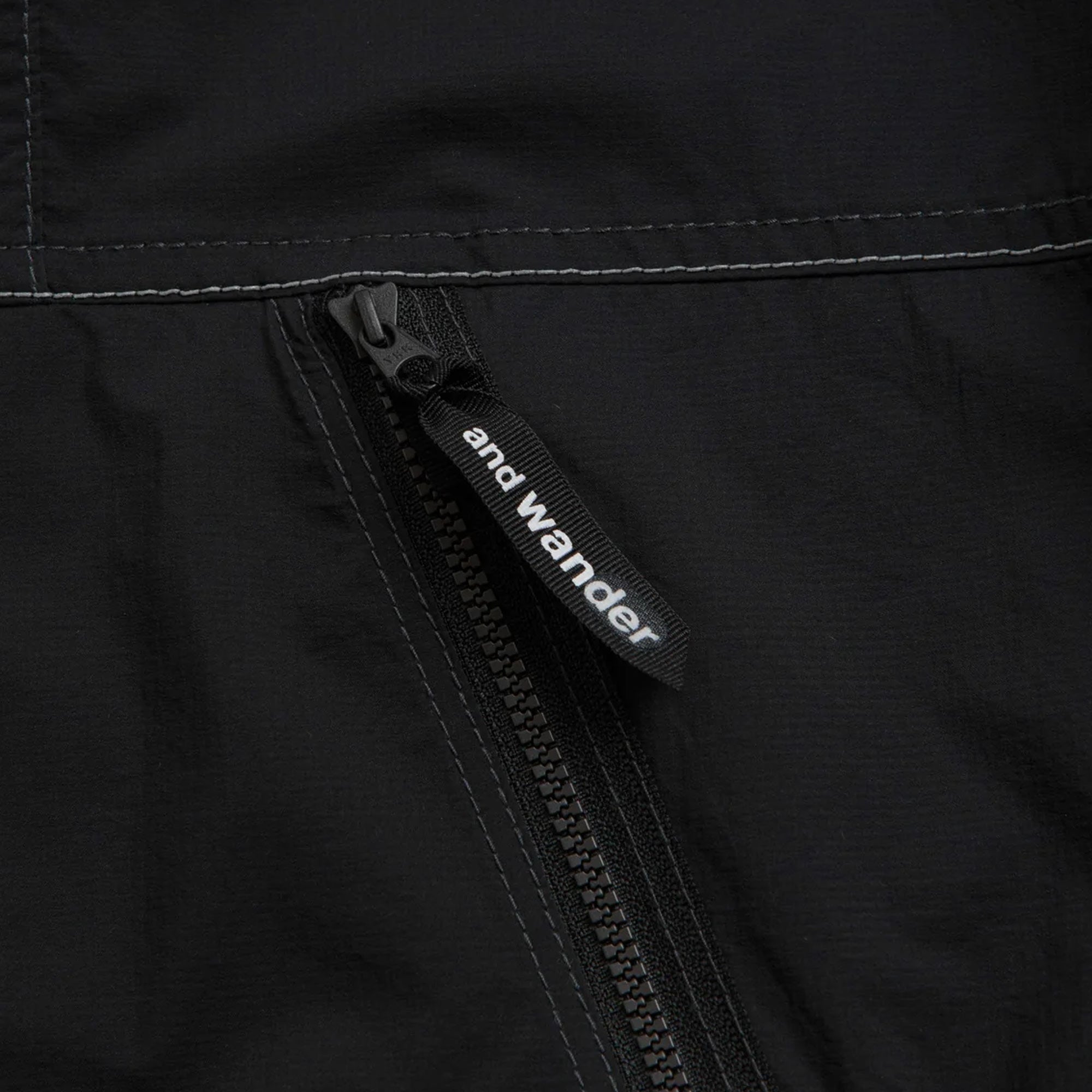And Wander Pertex Wind Jacket - Black